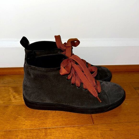 Frau Mid Boots Nubuck Leather Sz 37 - Picture 3 of 12